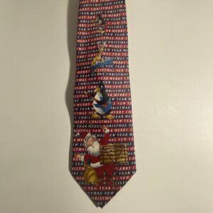 Men's Merry Christmas Polyester Tie